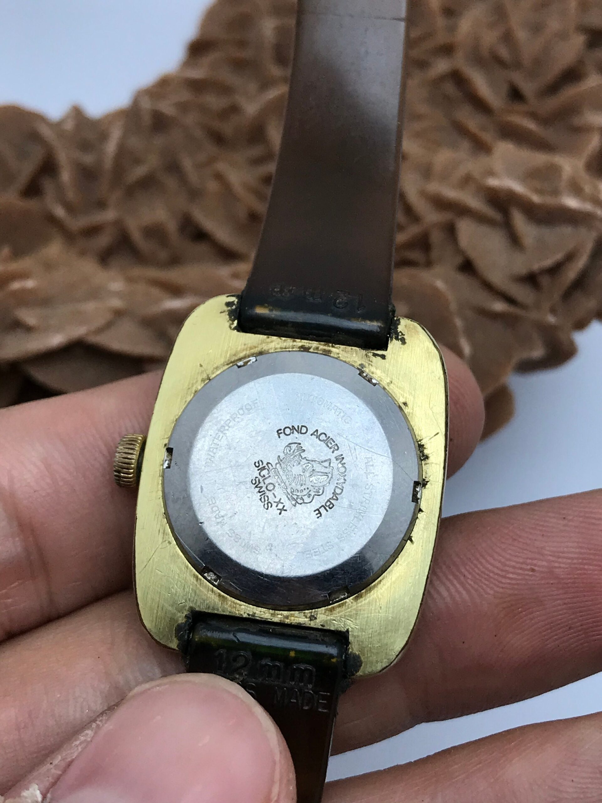 Bracelet Novaflex Prima Vintage 20mm Pour Montre – Style Rétro, Sans Étiquettes