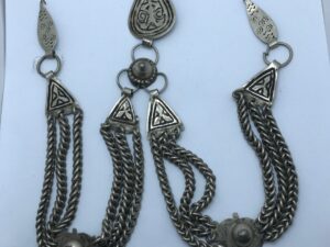ethnic moroccan jewelry Antique Head Adornment – TALGAMUT – Ait ATTA Tribe, High Atlas Morocco