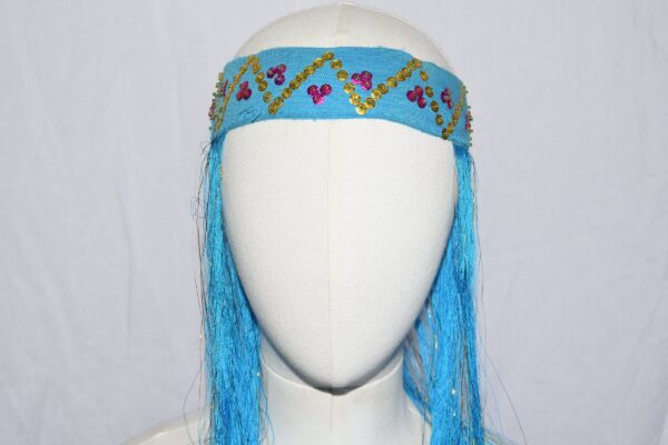 Berber Headband Sabniya , woman Berber head scarf tasabnit - Image 4