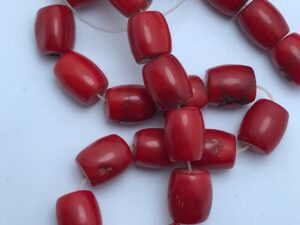 beads corail to make ethnic necklace,corail red,corail beads