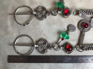 fibule berbère en argent fibule argnet ancienne tres bon etat