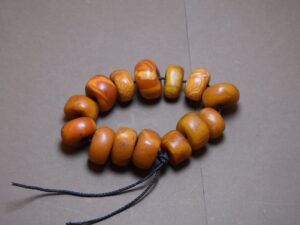 Old BeadS A-M-B-A-R For Make Necklace Berber , Ethnic Beads Berber