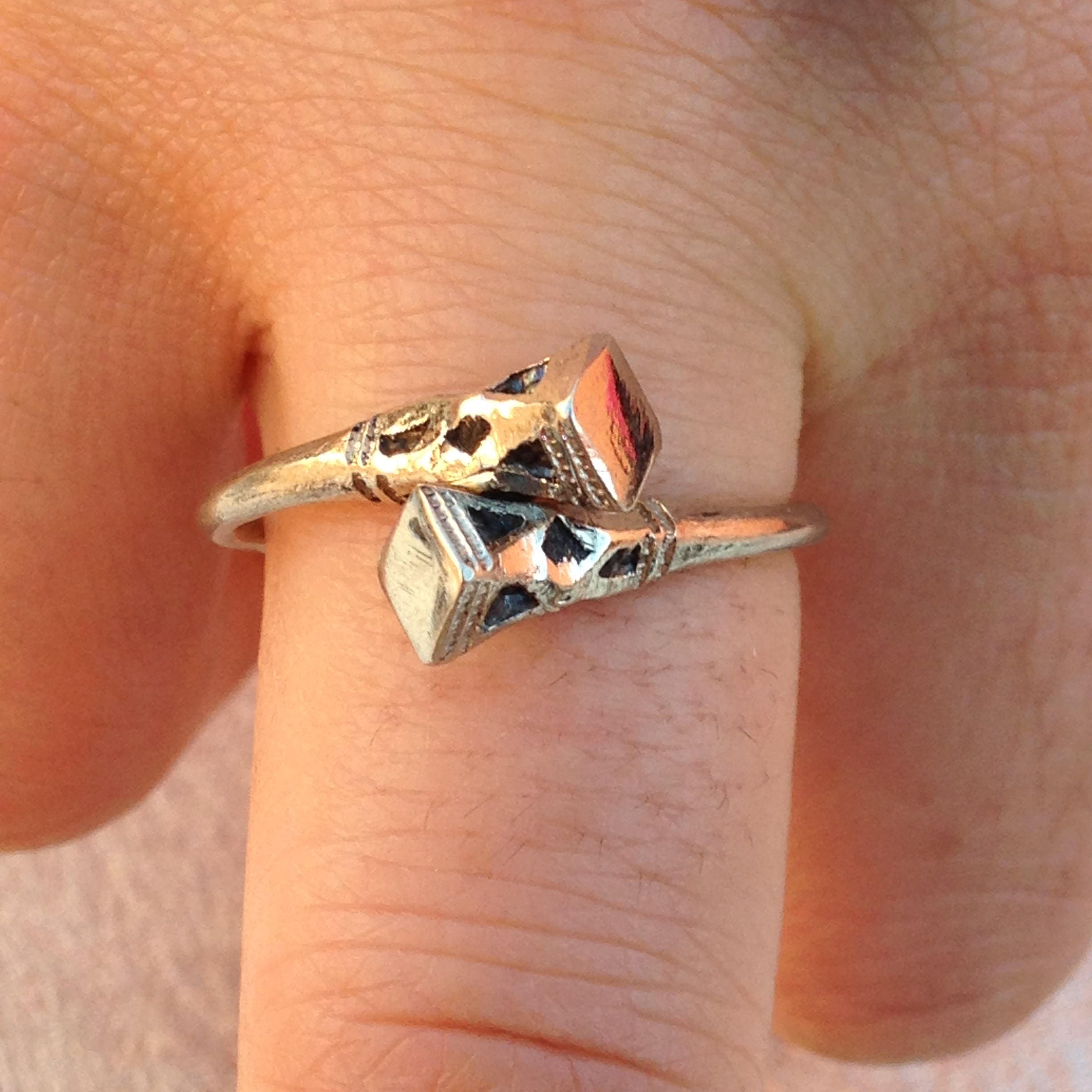 Touareg bague argent stirling, tribal, boho, ethnique