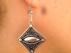 Berber Earrings: Long Ethnic Touareg Tribal