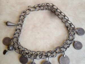 Ancien collier berbère avec piece money marocain anciennes, vintage old morocan necklace