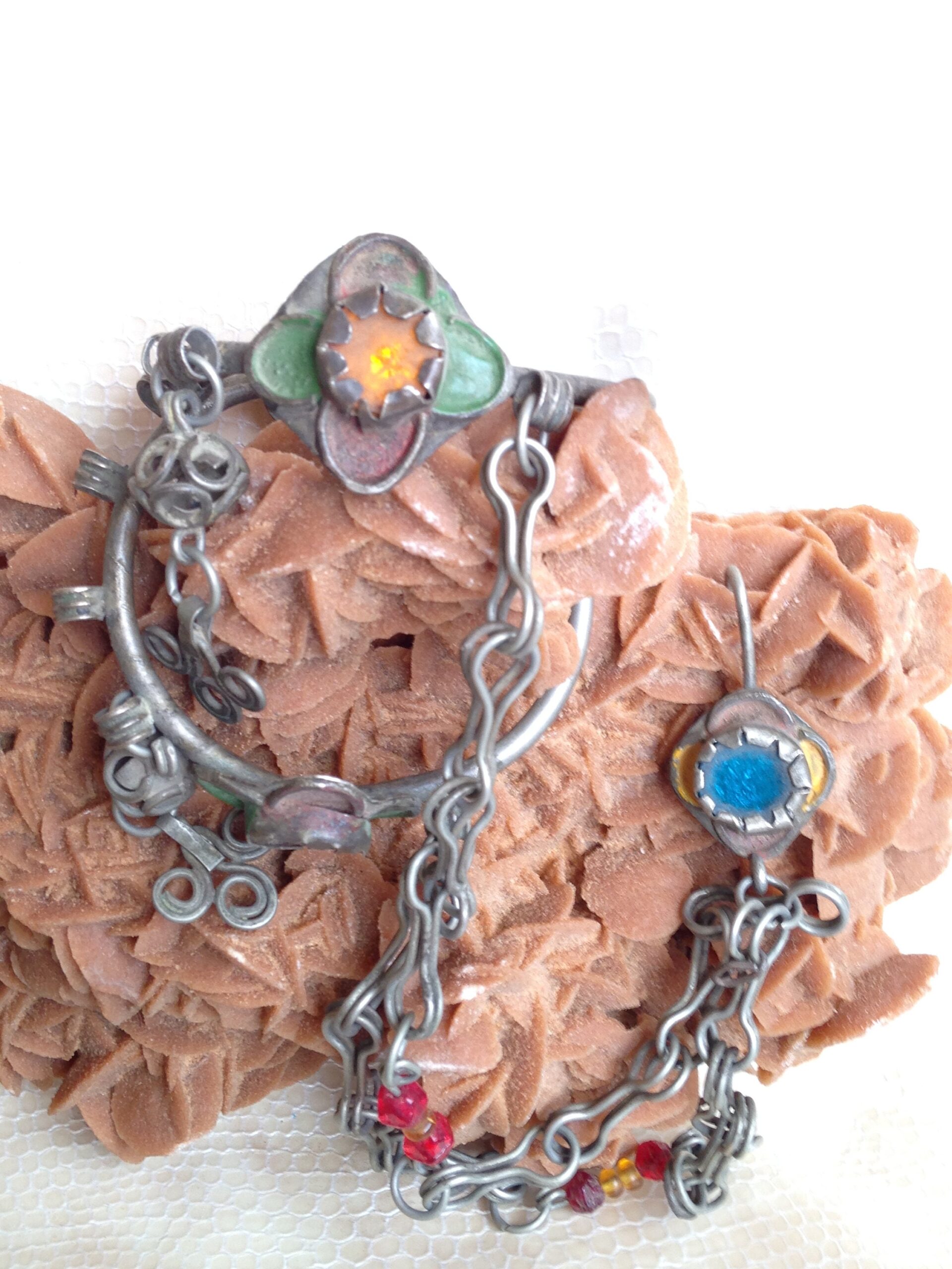 Antique Moroccan Silver Earrings: Ida Semlal Berber Jewelry - Image 7