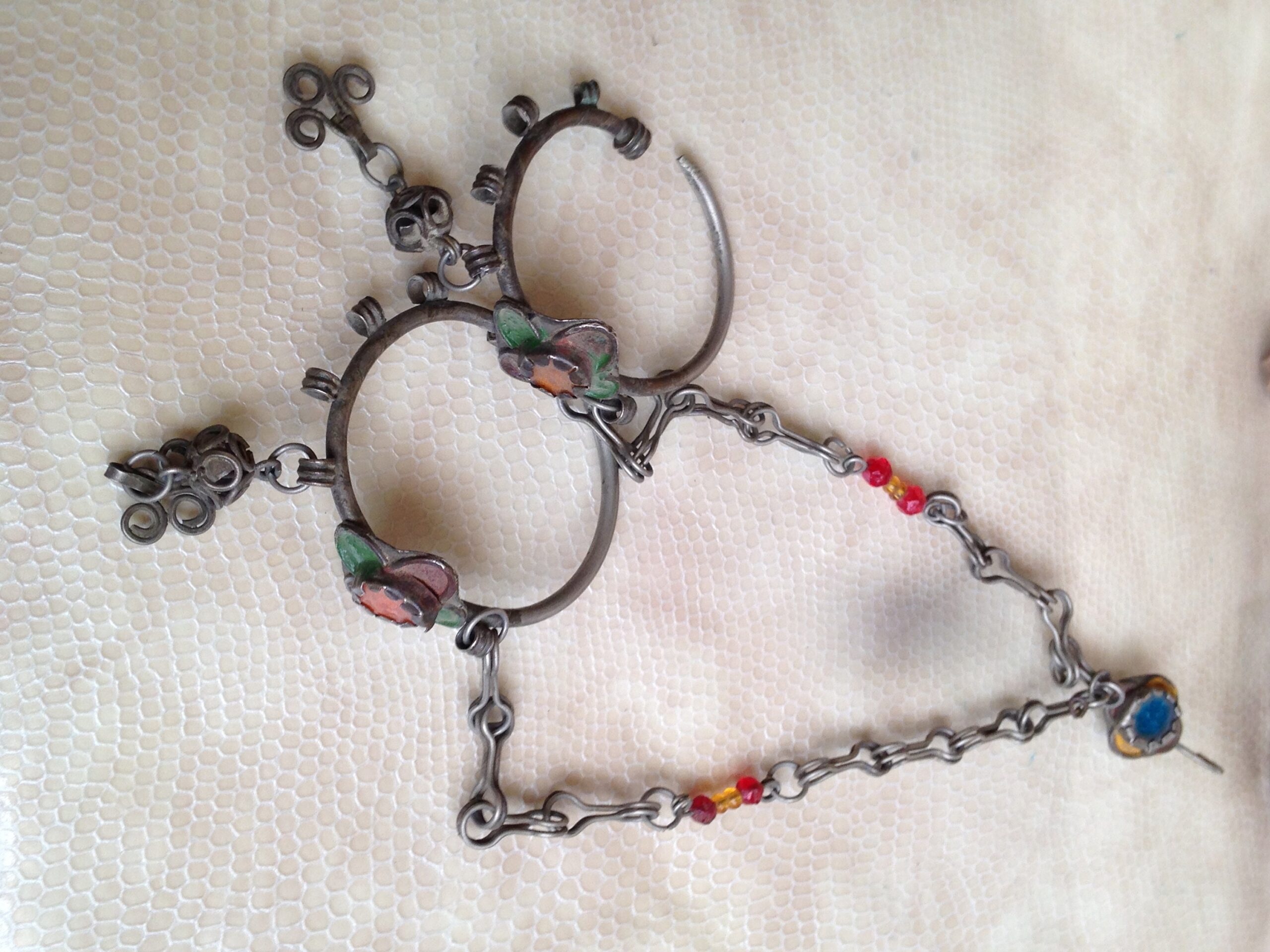 Antique Moroccan Silver Earrings: Ida Semlal Berber Jewelry - Image 8