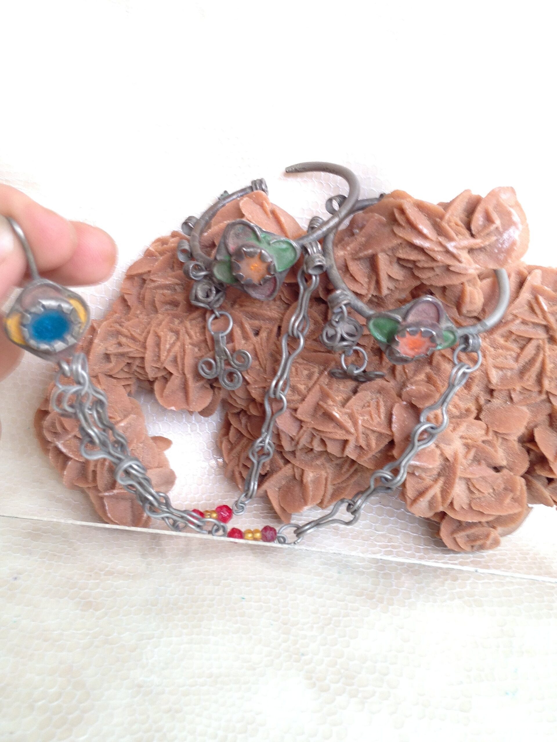 Antique Moroccan Silver Earrings: Ida Semlal Berber Jewelry - Image 6
