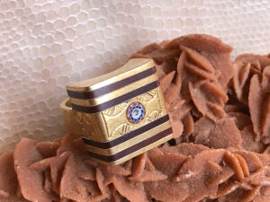 Handmade Touareg Bronze Ring: Ethnic Tribal Jewelry