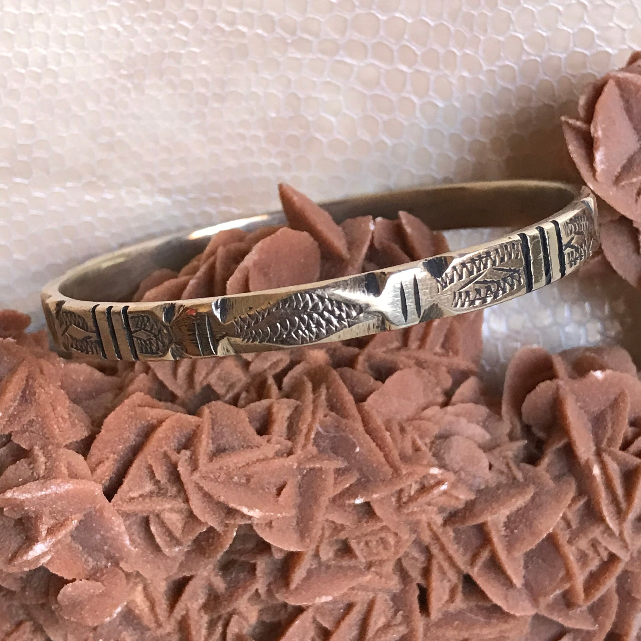 Vintage Touareg Sterling Silver Bracelet: Handmade Ethnic Jewelry - Image 3