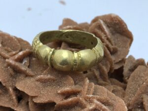 Vintage Copper Touareg Ring - Ethnic Berber Jewelry, Size 8
