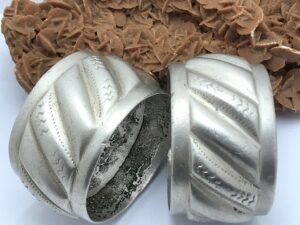 Berber bracelet, Pair argent Bracelets – Ait Atta Tribe – Morocco