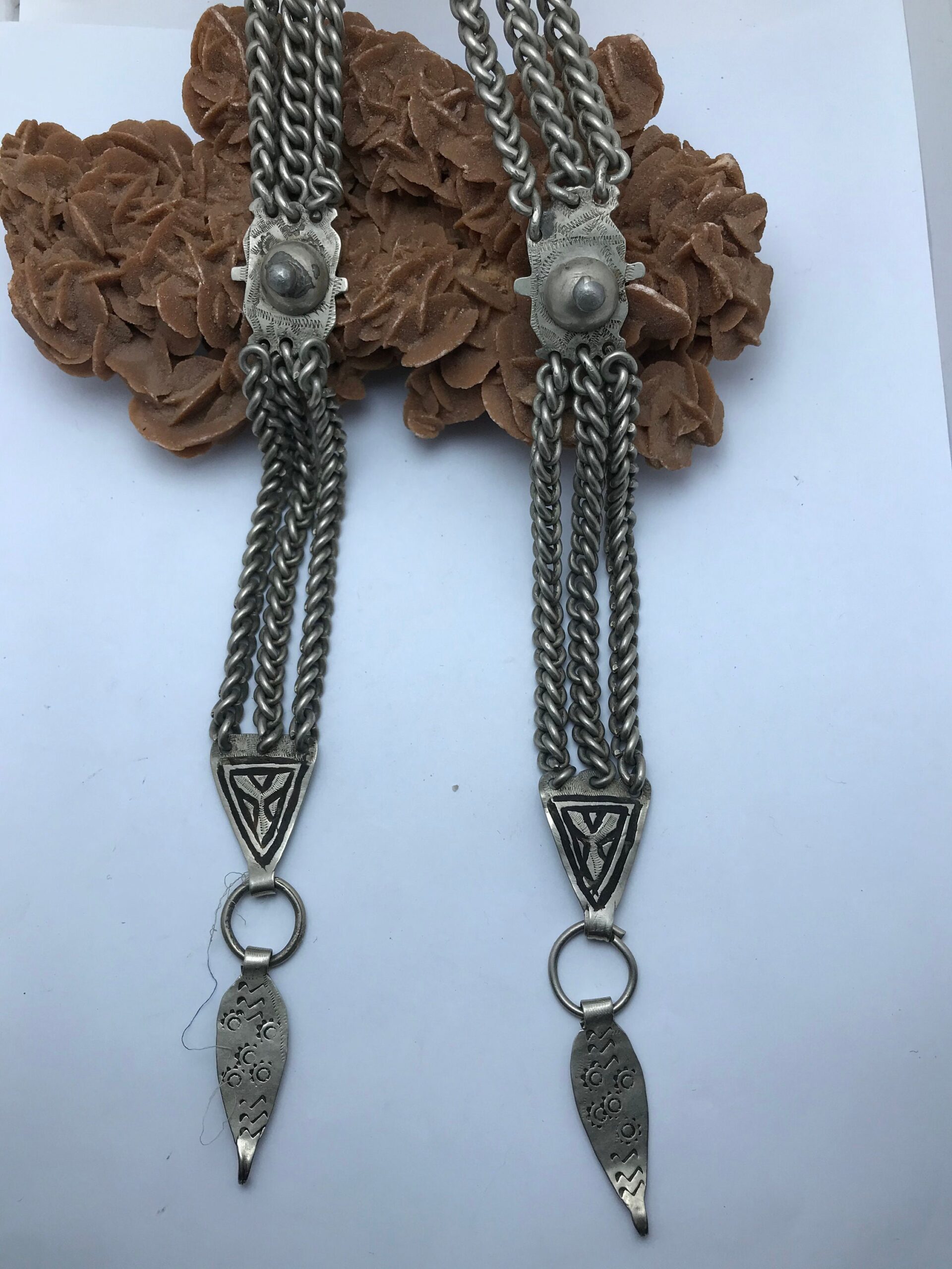 ethnic moroccan jewelry Antique Head Adornment – TALGAMUT – Ait ATTA Tribe, High Atlas Morocco - Image 4