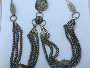 ethnic moroccan jewelry Antique Head Adornment – TALGAMUT – Ait ATTA Tribe, High Atlas Morocco