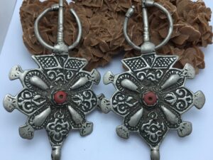 Berber Silver Fibulae Brooches: Moroccan High Atlas TIZERZAI