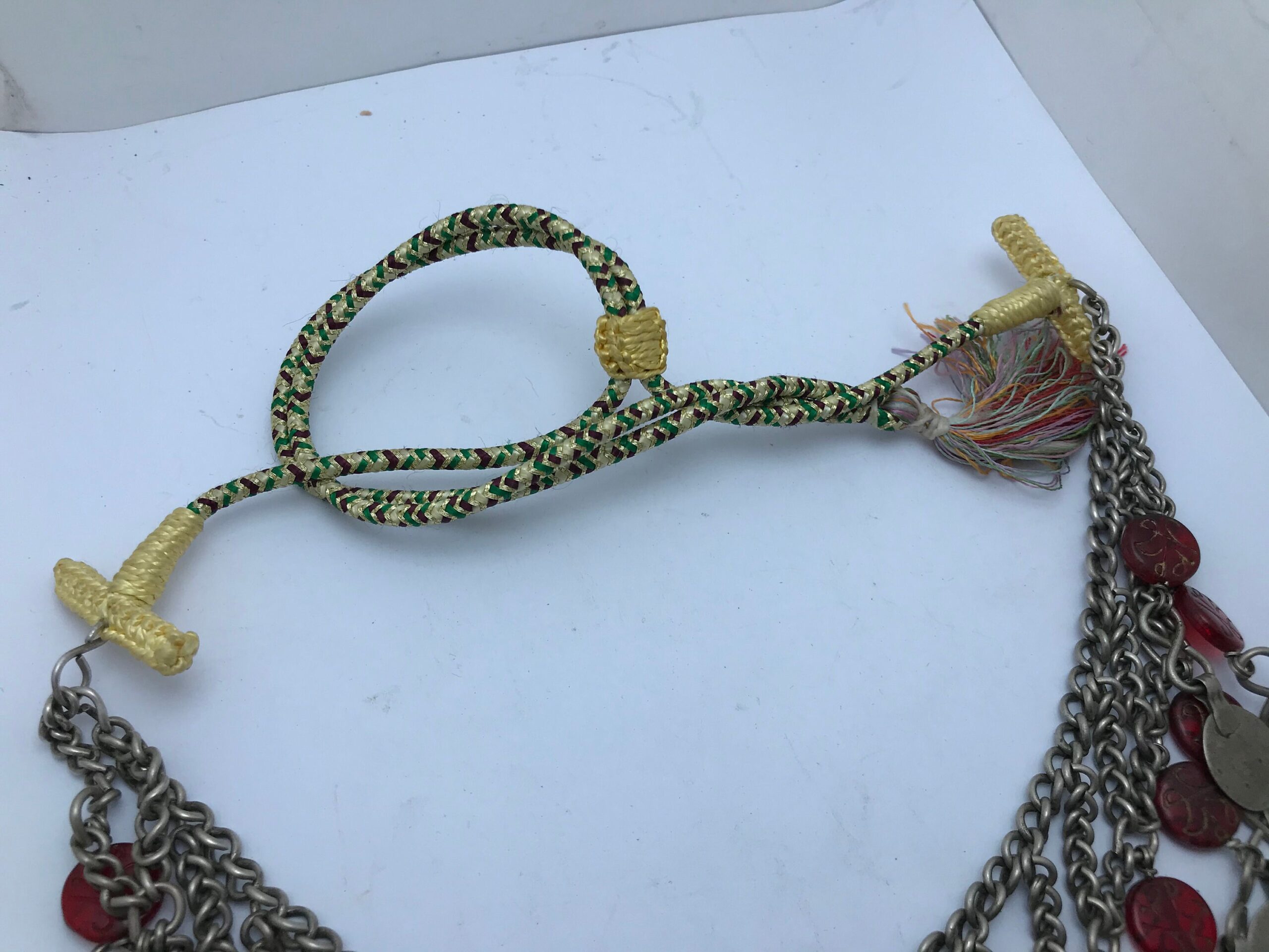 Vintage Fine Silver Berber Necklace: Moroccan Tribal Jewelry - Image 8