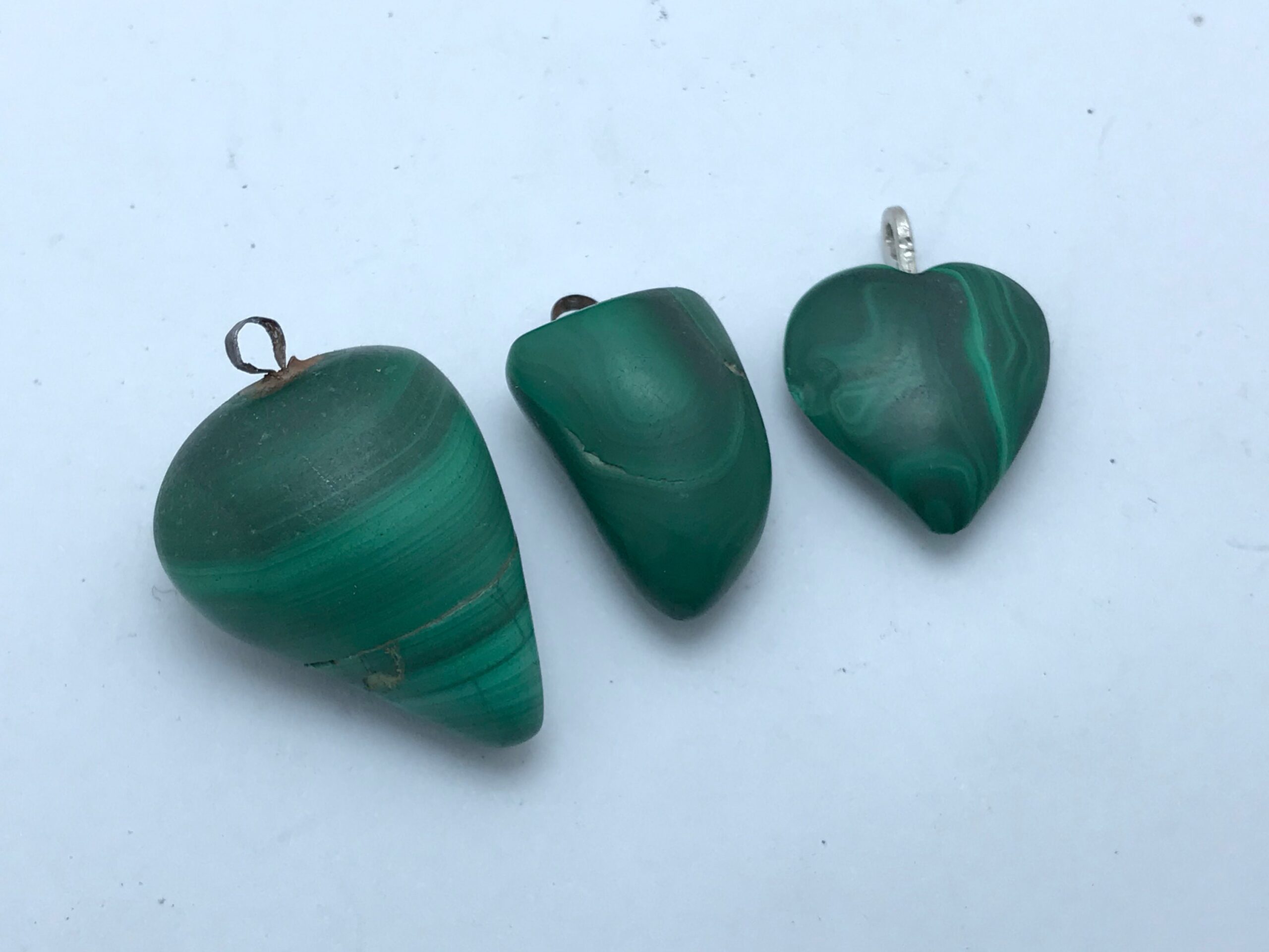 Old Mauritania Kiffa Beads: African Trade 3 Piece (3cm & 2.5cm) - Image 2