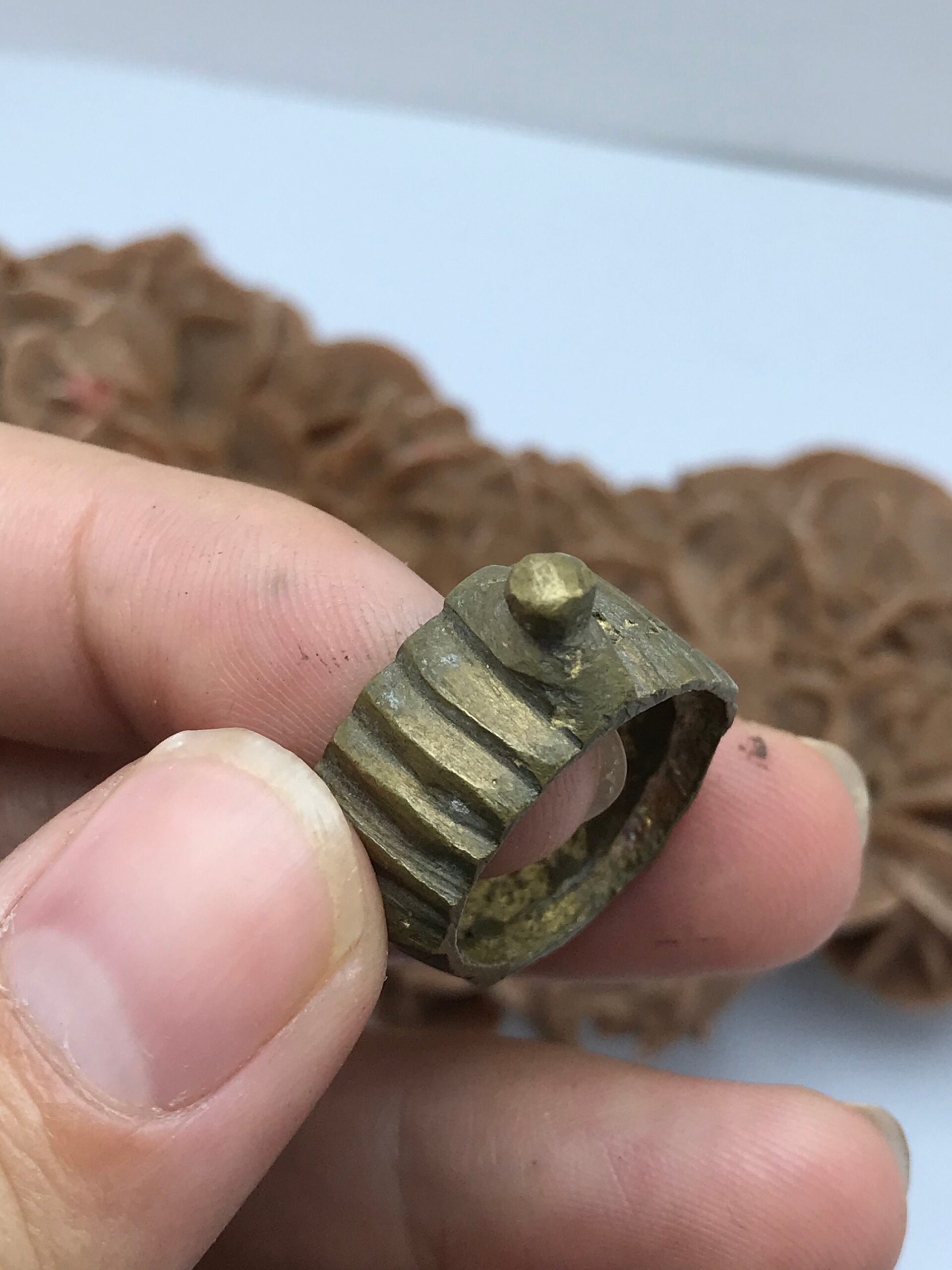 Vintage Berber Ring: Ethnic Touareg Jewelry, Size US 5 - Image 6