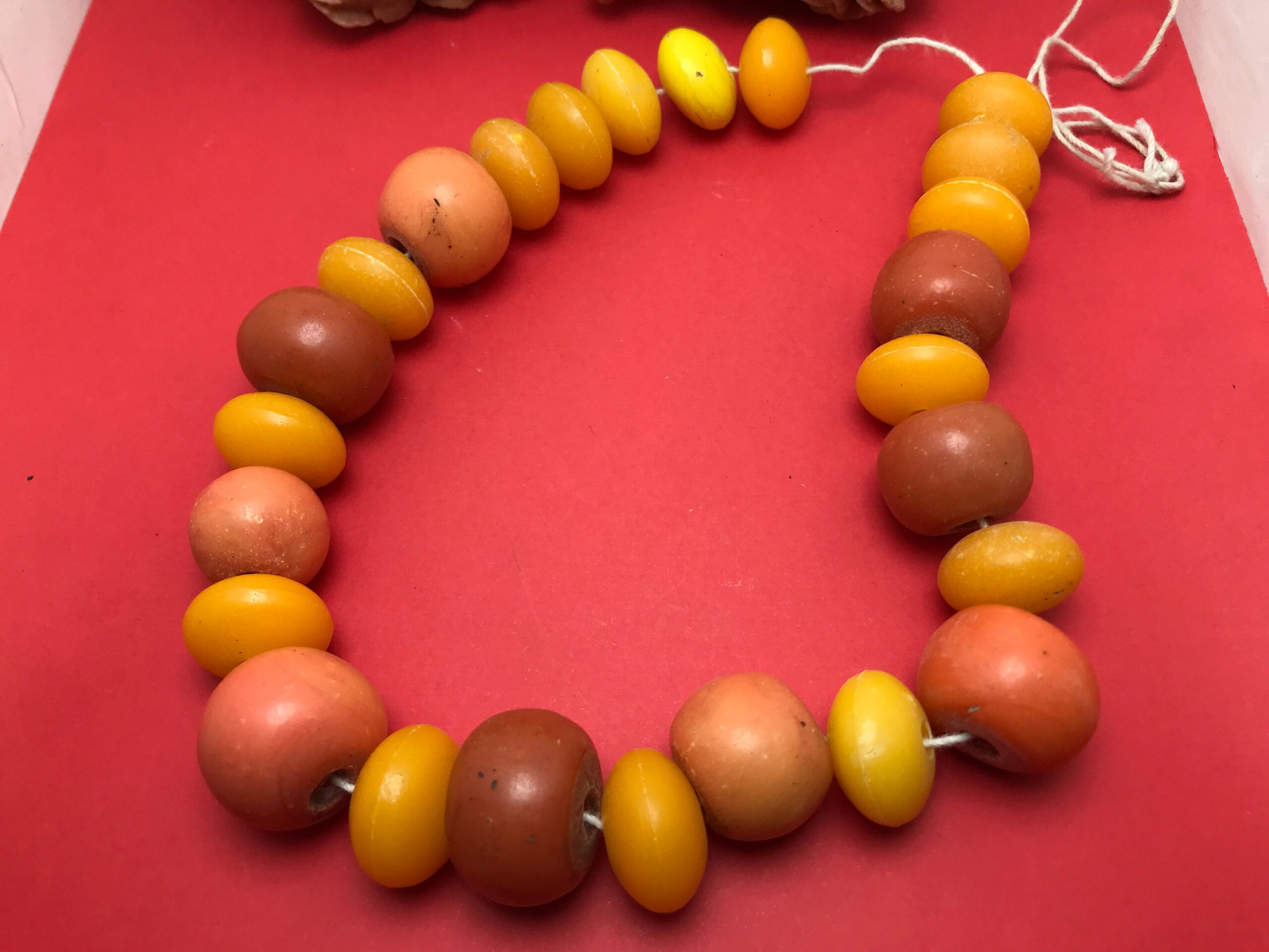 Vintage Berber Necklace Beads: Old Moroccan Jewelry Making - Image 6