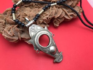 Tuareg's silver talisman amulet Crosses are replicas of charms as used by Tuareg tribes