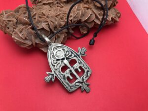 old berber pendent, door moroccan necklace