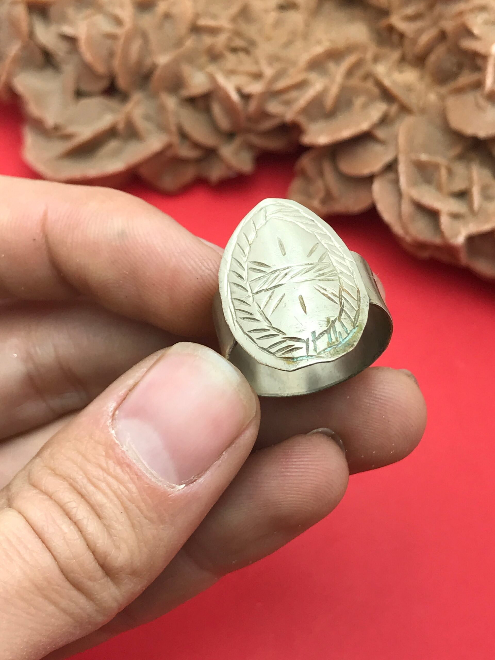 ANCIEN BERBER Ring handmade ethnic old from mali craft rings - Image 6