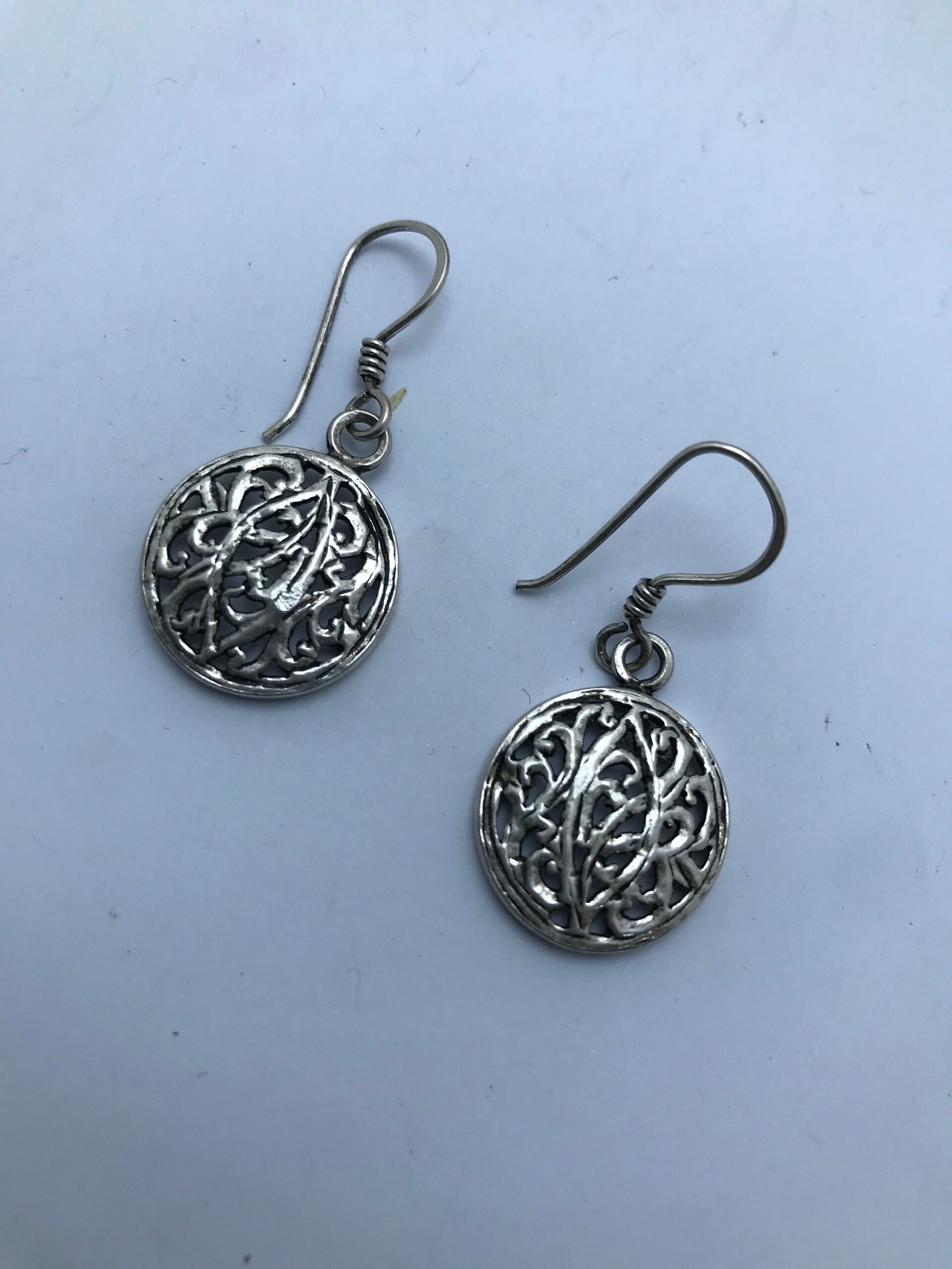 earrings morocco essaouira rorroco, berber engraved gandmade silver - Image 3
