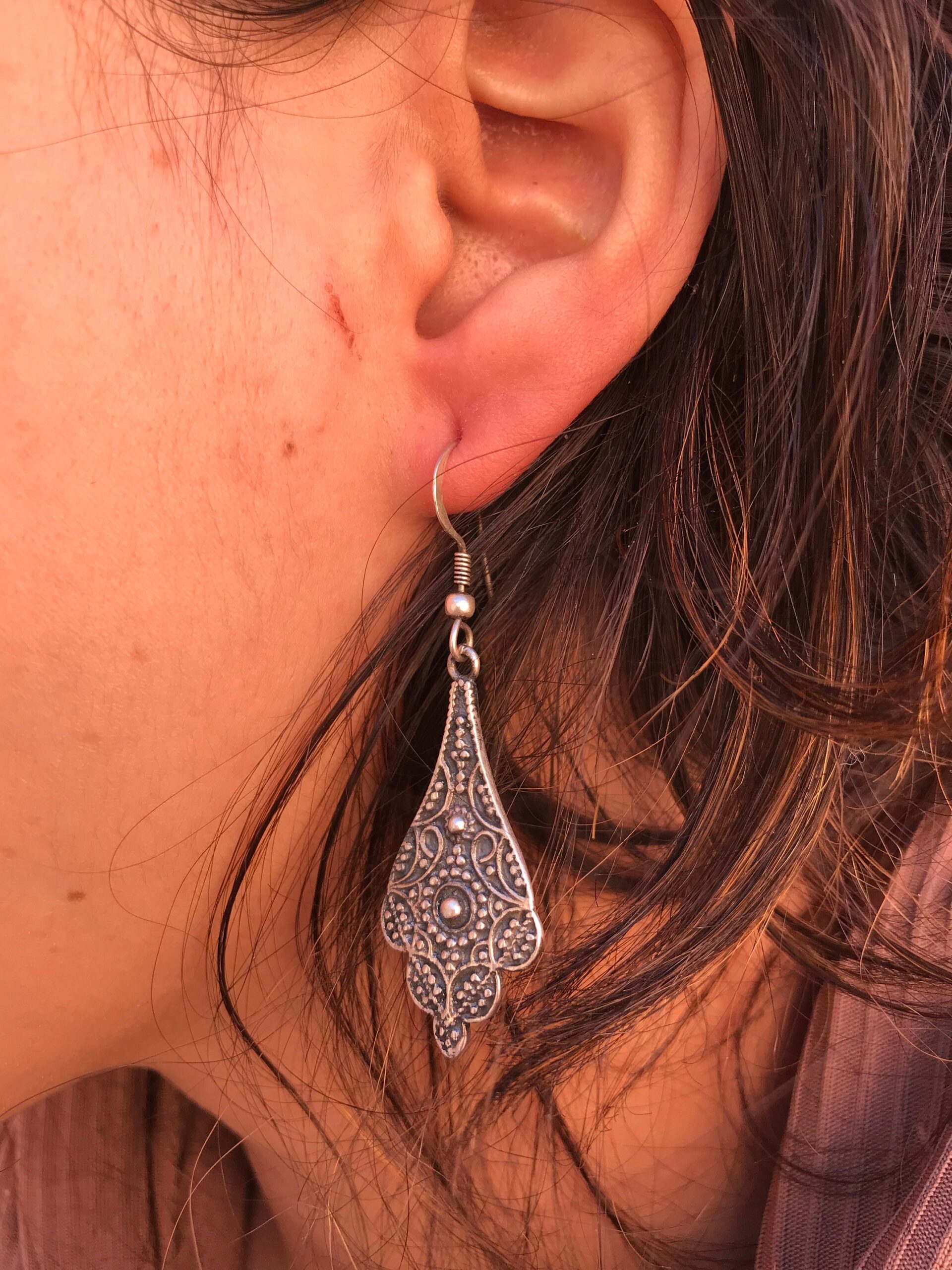 earrings berber morocco argent