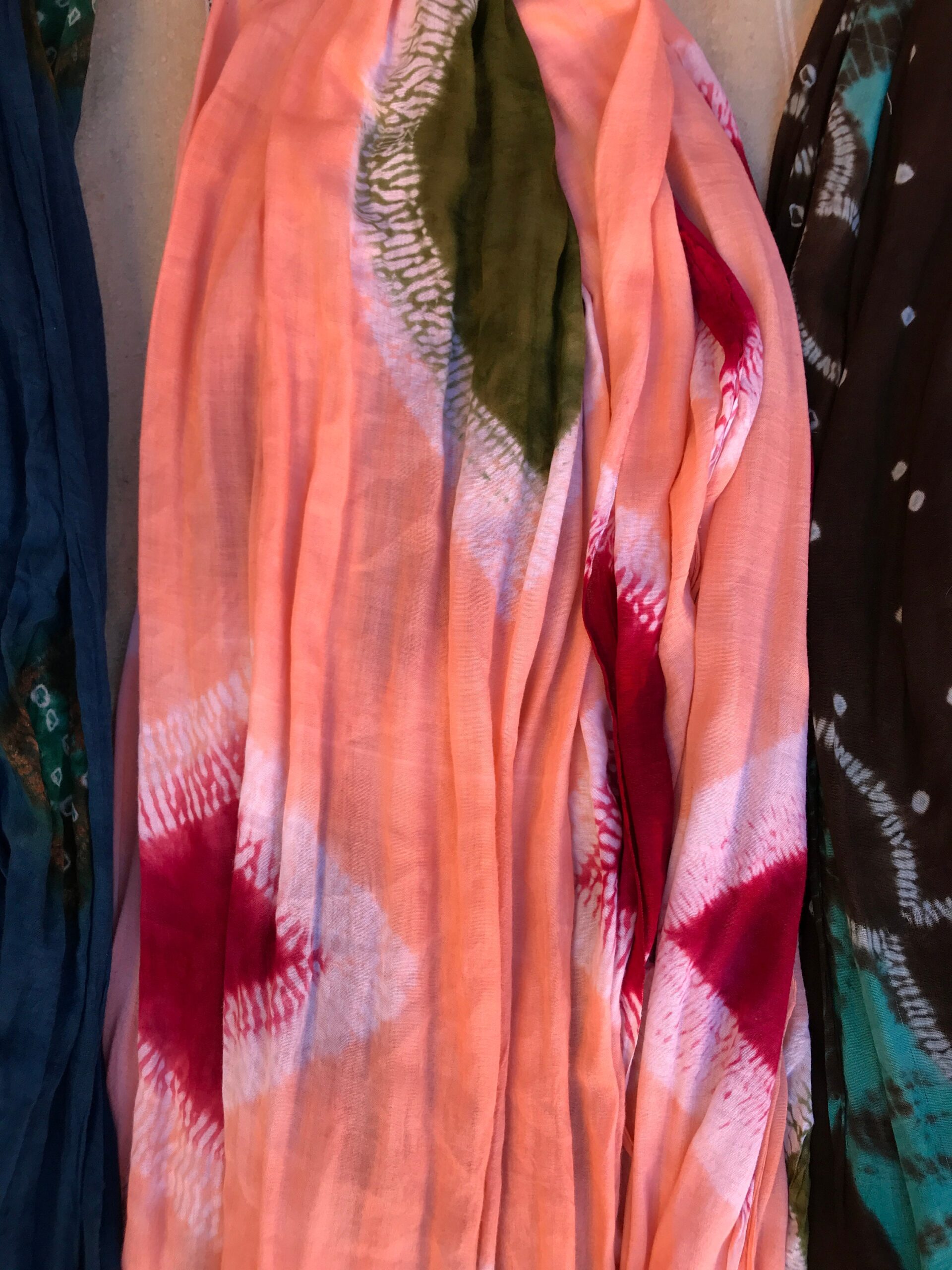 Tuareg Blue Cotton Scarf: Berber Cheche Turban - Image 6