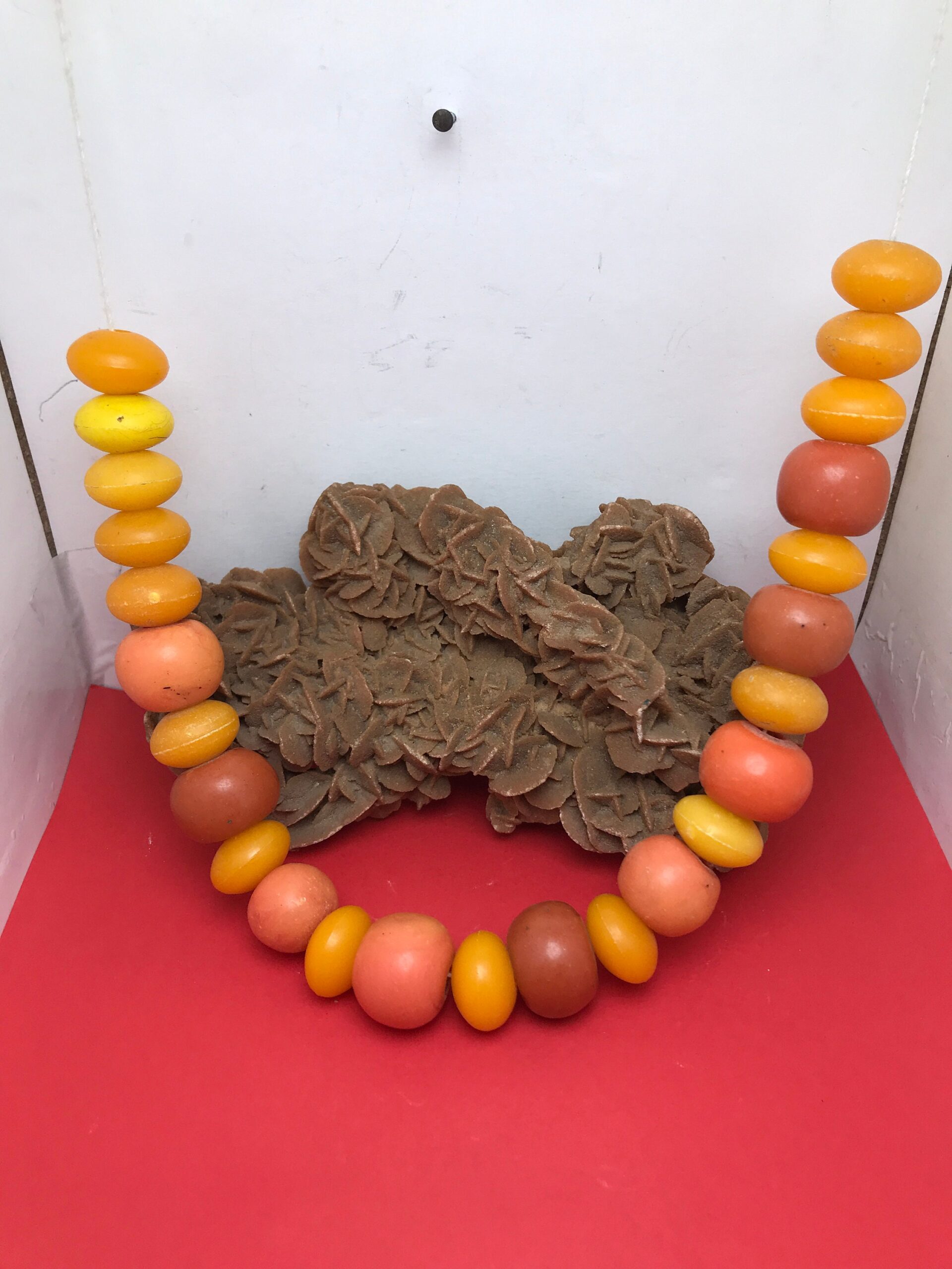 Vintage Berber Necklace Beads: Old Moroccan Jewelry Making - Image 8