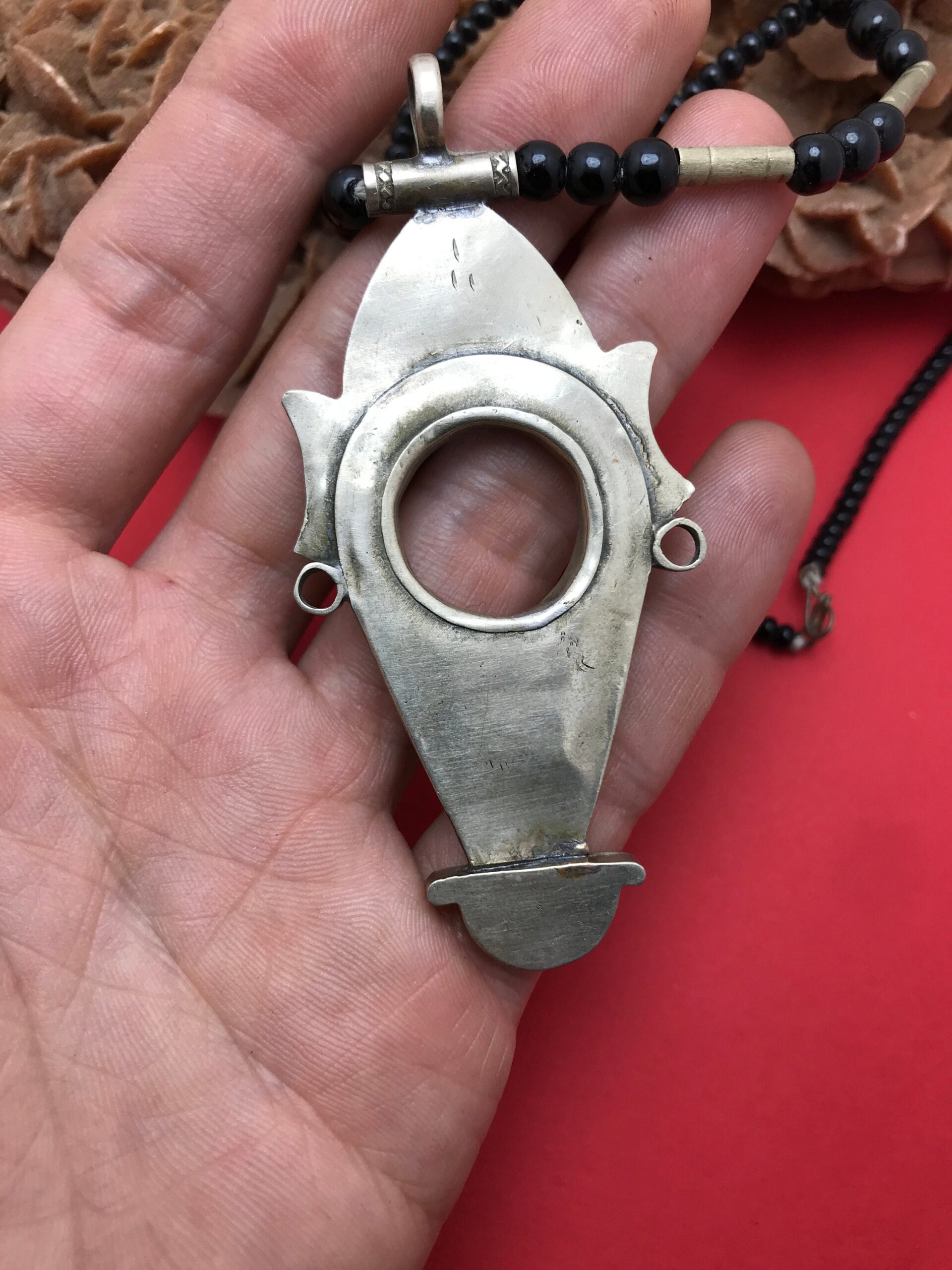 Tuareg's silver talisman amulet Crosses are replicas of charms as used by Tuareg tribes - Image 4