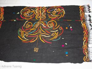 Berber Embroidered tahrouyt, zagoura dress old 1940s