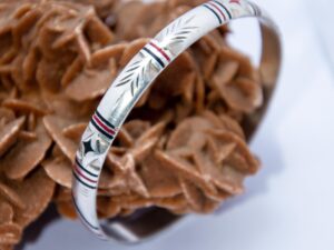Antique Mauritania Silver Bracelet: Tuareg Ethnic Jewelry