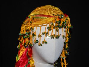 Berber Tsbnit ou Sabniya Headdress Scarf Headband Ait Atta