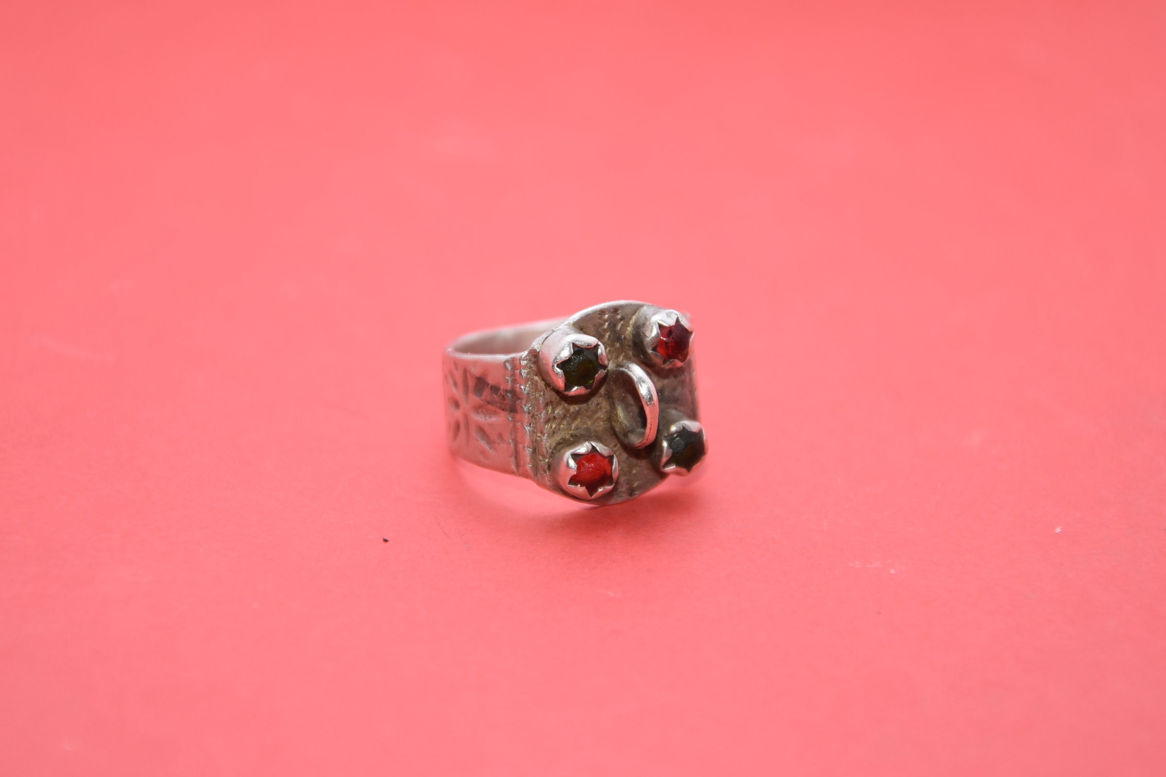 Ancien berbère bague argent du sud du Maroc