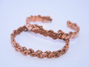 Handmade Copper Bracelet: Celtic Viking Style Boho Jewelry