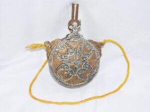 Antique Powder Flask Morocco