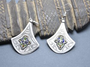 Tuareg Earrings Silver Handmade