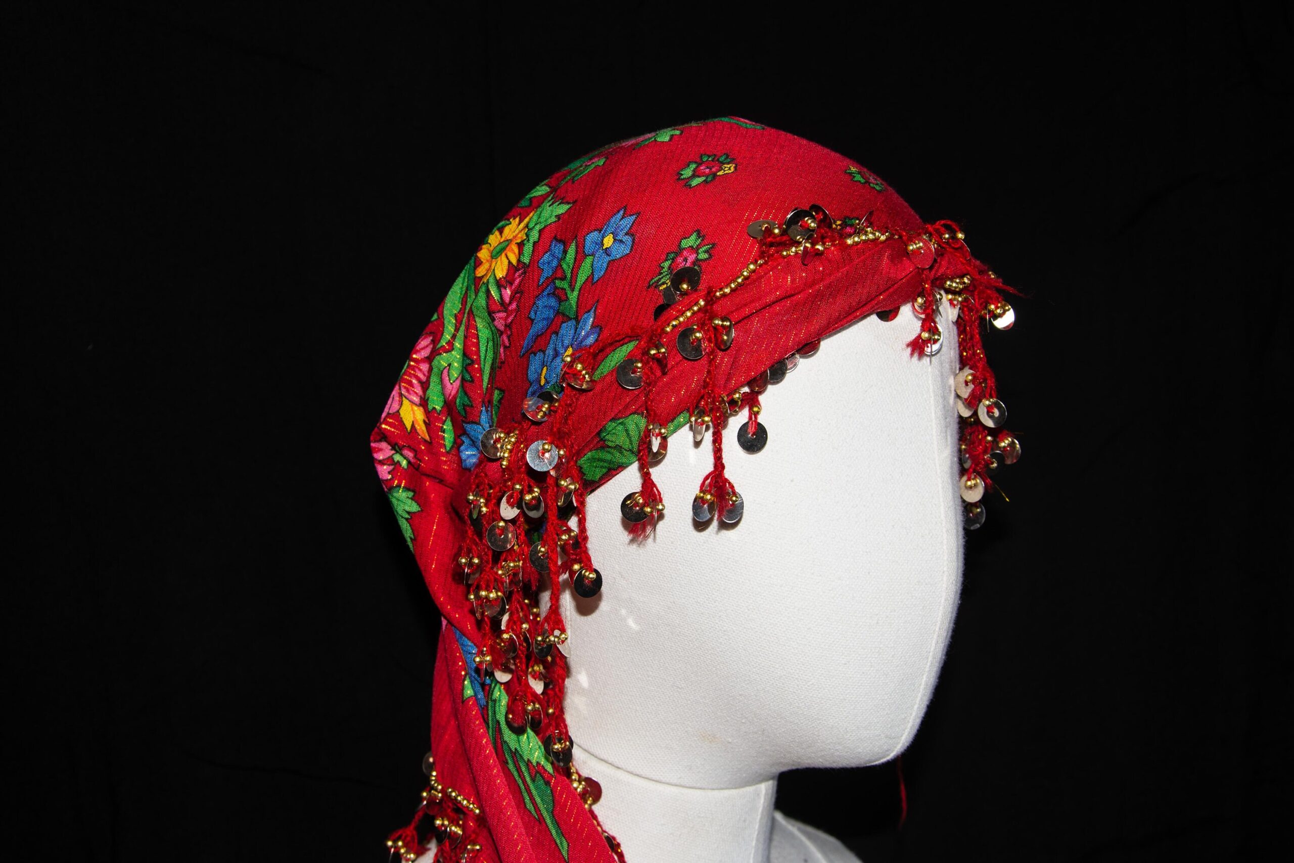 Headdress Berber, Foulard SABNIYA MOZON Ait Atta, Headband - Image 2