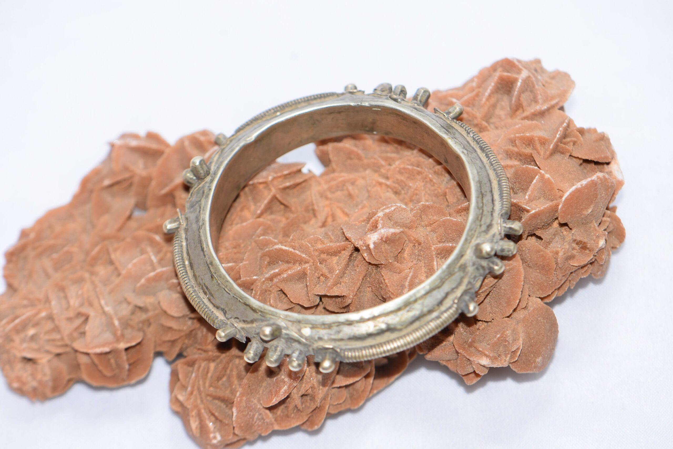 Mauritania Bangle Old Silver, Sahraoui Bracelet Antique Very Rare - Image 7