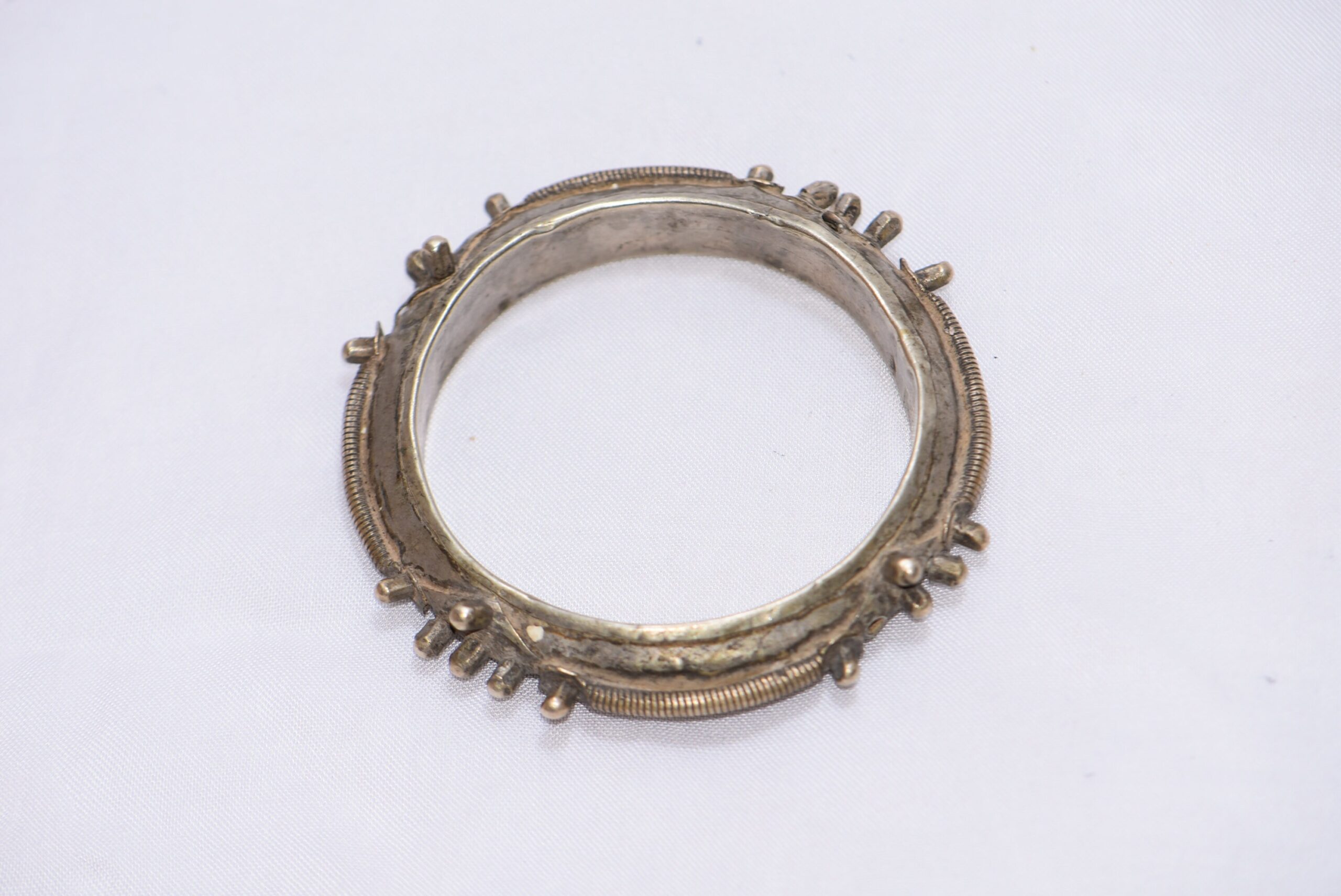 Mauritania Bangle Old Silver, Sahraoui Bracelet Antique Very Rare - Image 2