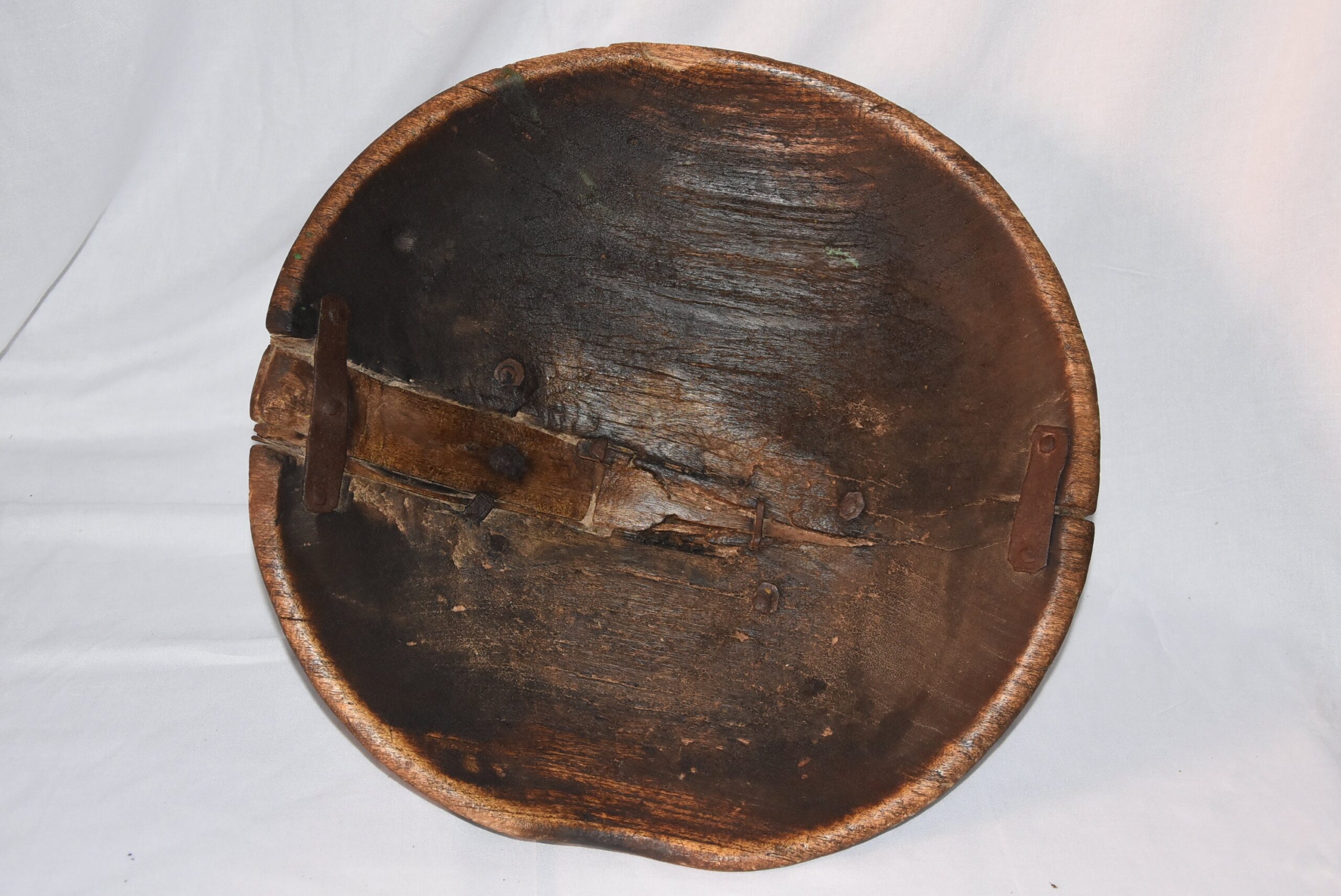 Tuareg wooden Plate Vintage 1940s, Very Rare Moroccan Wood - Image 5