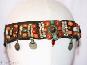 Headband Corail Antique Morocco, Authentic Head Ornament southern ZAGORA