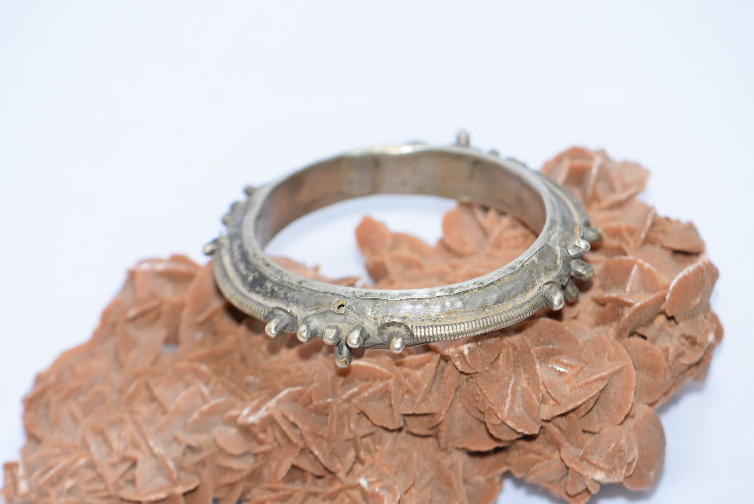 Mauritania Bangle Old Silver, Sahraoui Bracelet Antique Very Rare - Image 8