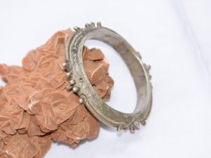 Mauritania Bangle Old Silver, Sahraoui Bracelet Antique Very Rare