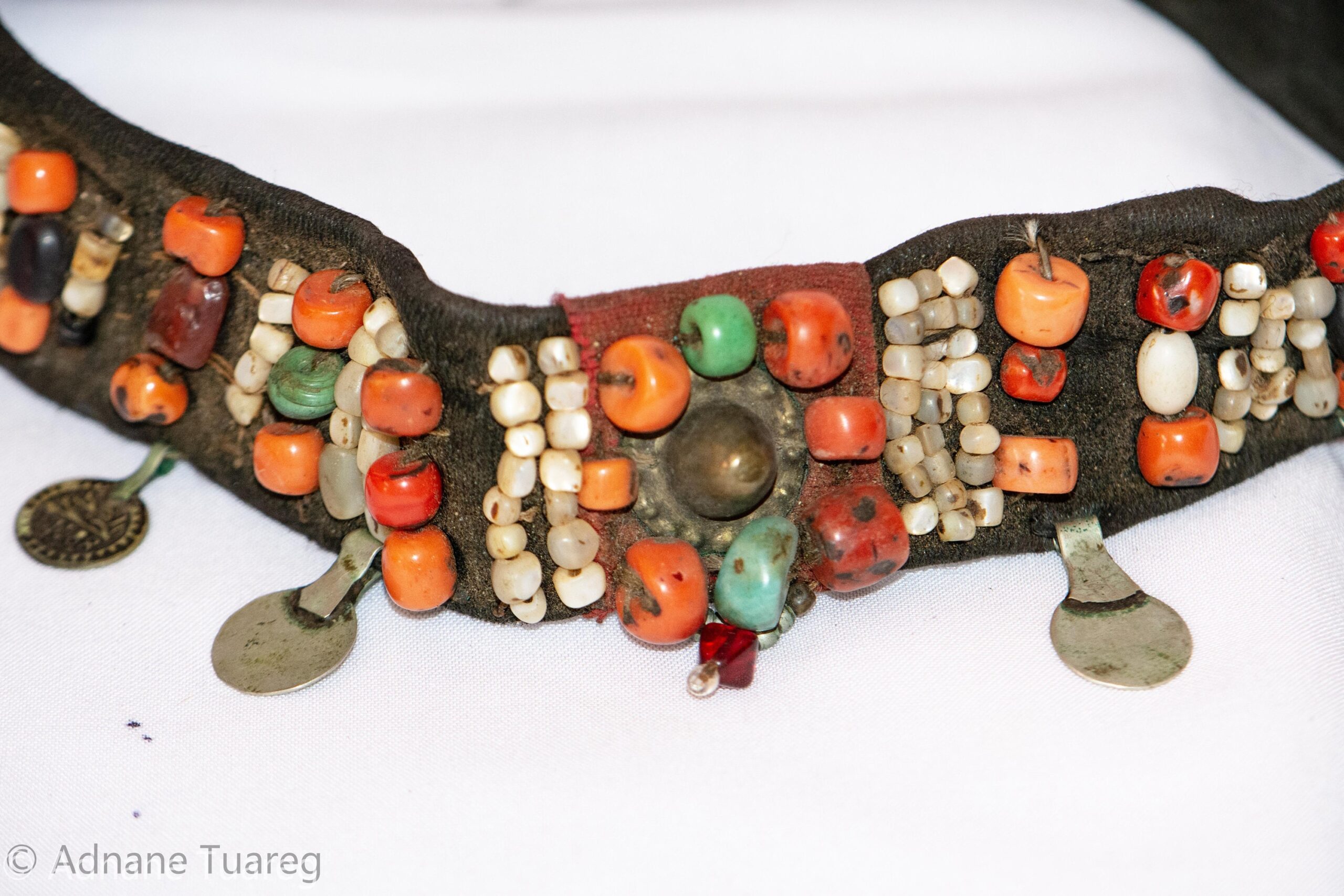 Headband Corail Antique Morocco, Authentic Head Ornament southern ZAGORA - Image 7