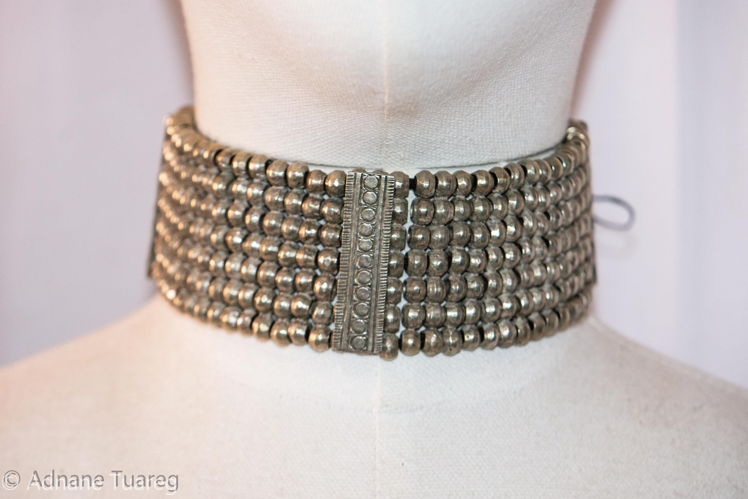 Old India Necklace Silver, Antique Idian - Image 4