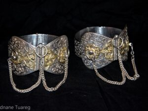 Old Moroccan Anklet - Antique 1870s to 1926s KHALKHAL