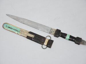 Vintage Tuareg Dagger: Ethnic Handmade Craft