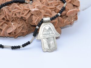 Berber Necklace Silver Hand Fatima